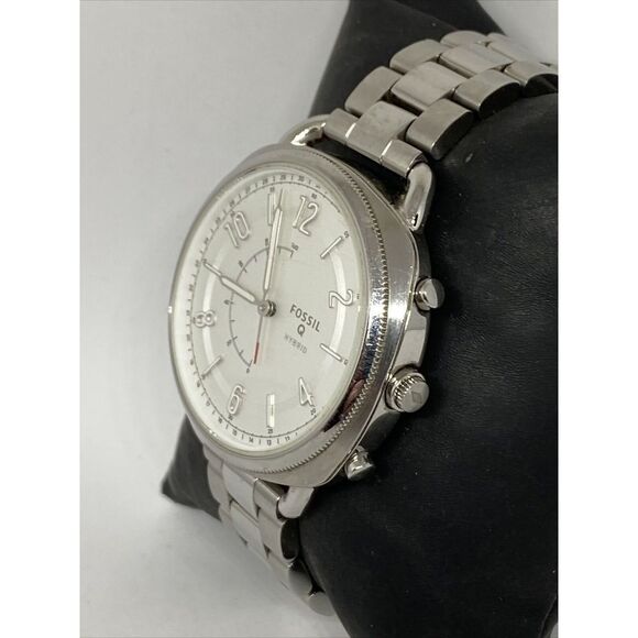 Fossil Accomplice FTW1202 Women's Stainless Steel Analog Dial Smartwatch UC60 - Picture 4 of 12